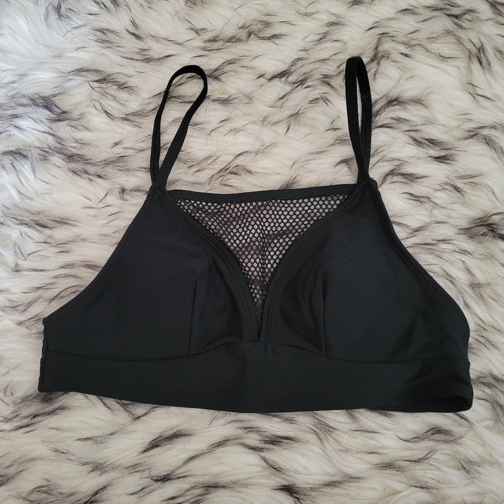 Forever 21 black bikini top small